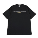 It Costs $0.00 To Be A Nice Person Tee Black