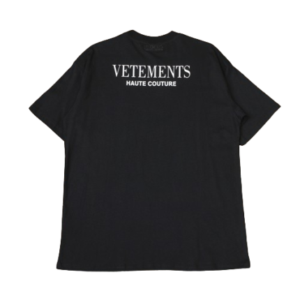 Vetements Fashion Is My Profession Shirt Black