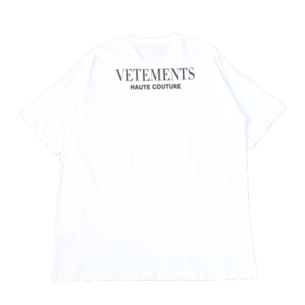 Vetements Fashion Is My Profession Shirt White